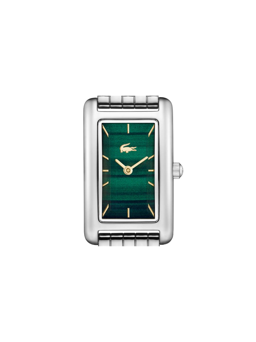 Lacoste Croisette Qtz Basic Malachite Rectangle Dial Women's Watch - 2001525