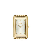 Lacoste Croisette Qtz Basic Silver White Rectangle Dial Women's Watch - 2001526