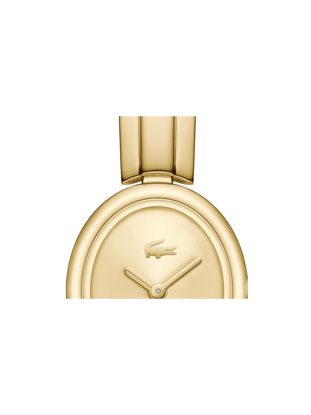 Lacoste Suzanne Qtz Basic Mini Light Gold Oval Dial Women's Watch 2001527