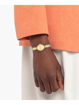 Lacoste Suzanne Qtz Basic Mini Light Gold Oval Dial Women's Watch 2001527
