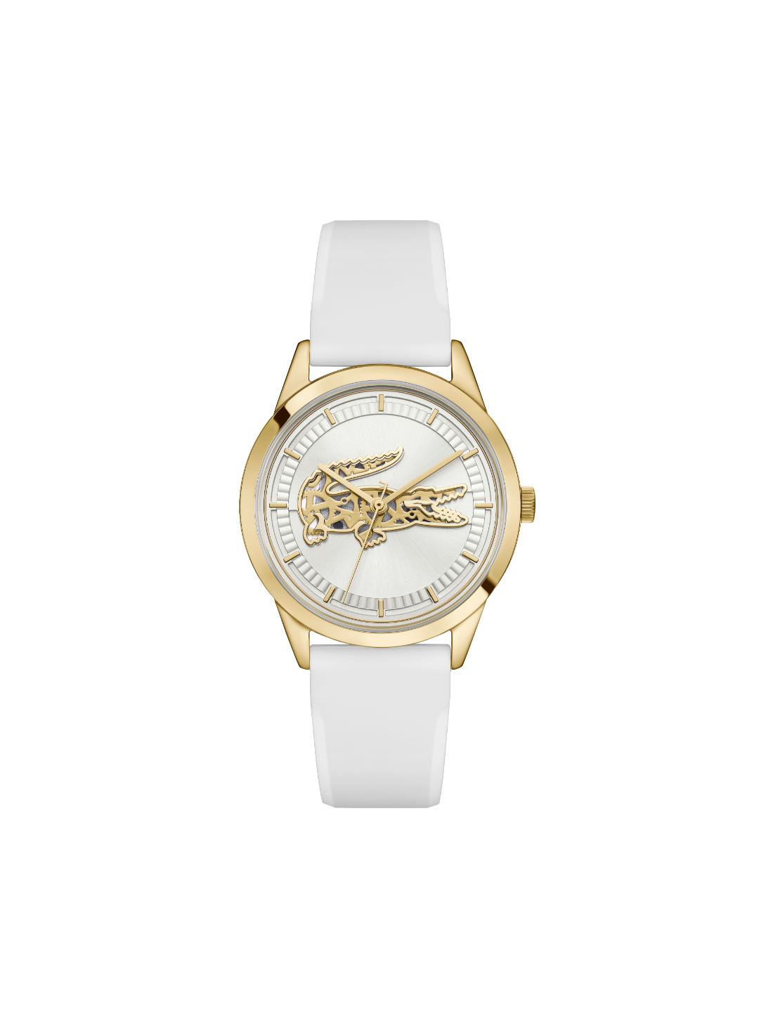 Lacoste Deva Qtz Basic Silver White Round Dial Women's Watch 2001532
