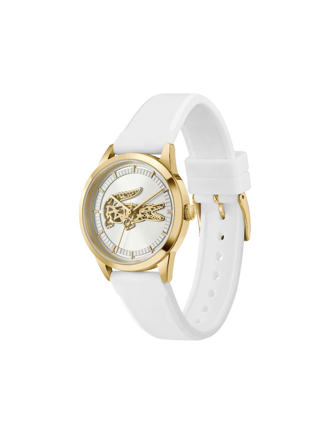 Lacoste Deva Qtz Basic Silver White Round Dial Women's Watch 2001532