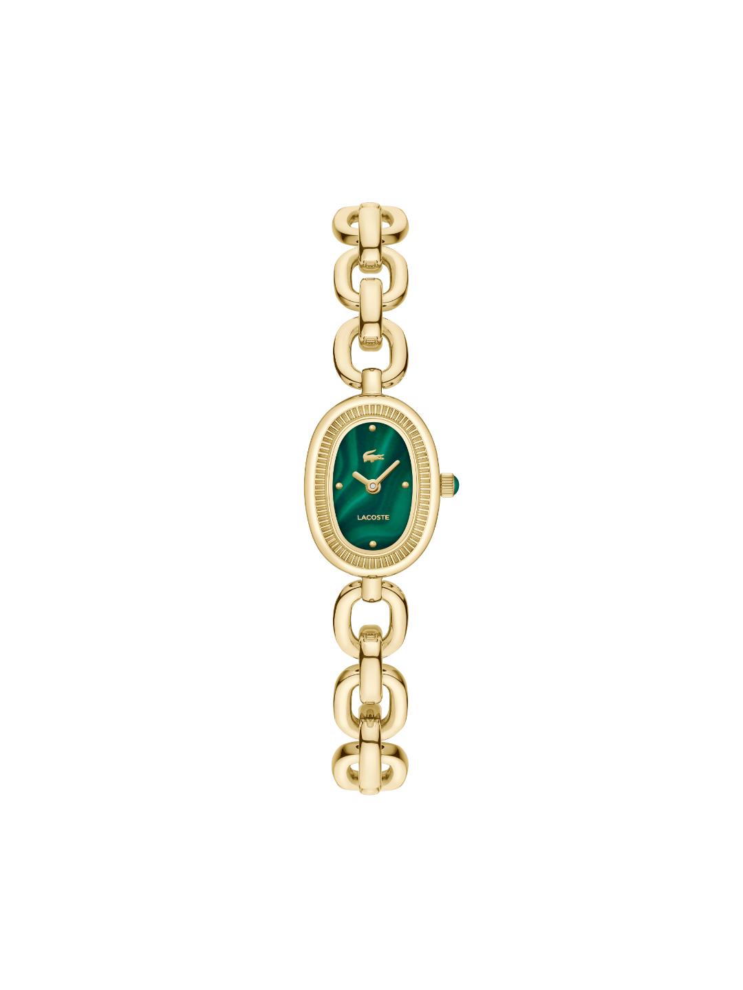 Lacoste Lacoste Parisienne Qtz Basic Mini Green Oval Dial Women's Watch - 2001539