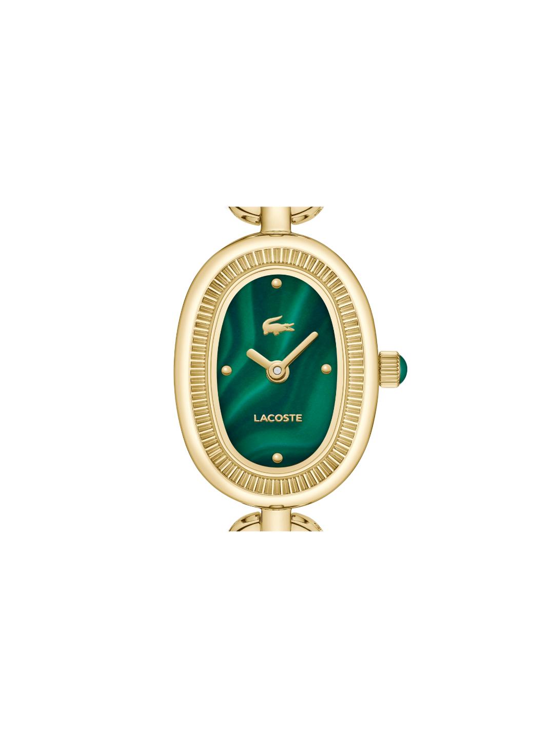 Lacoste Lacoste Parisienne Qtz Basic Mini Green Oval Dial Women's Watch - 2001539