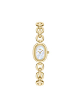 Lacoste Lacoste Parisienne Qtz Basic Mini White Mother Of Pearl Oval Dial Women's Watch - 2001540