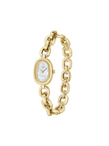 Lacoste Lacoste Parisienne Qtz Basic Mini White Mother Of Pearl Oval Dial Women's Watch - 2001540