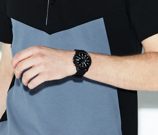 Lacoste L.12.12 44 mm Black Dial Men Watch 2010972