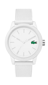 Lacoste L.12.12 Qtz Basic 42 mm White Dial Men Watch 2010984