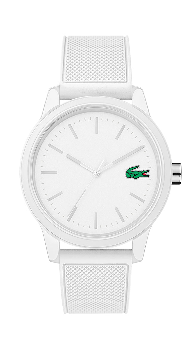 Lacoste L.12.12 Qtz Basic 42 mm White Dial Men Watch 2010984