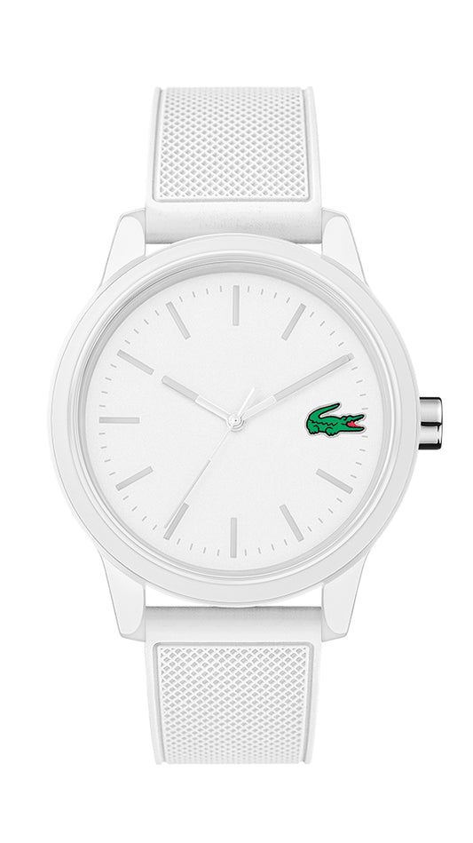 Lacoste 12.12 Qtz Basic 42 mm White Dial Men Watch-2010984