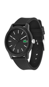 Lacoste 12.12 Qtz Basic 42 mm Black Dial Men Watch 2010986