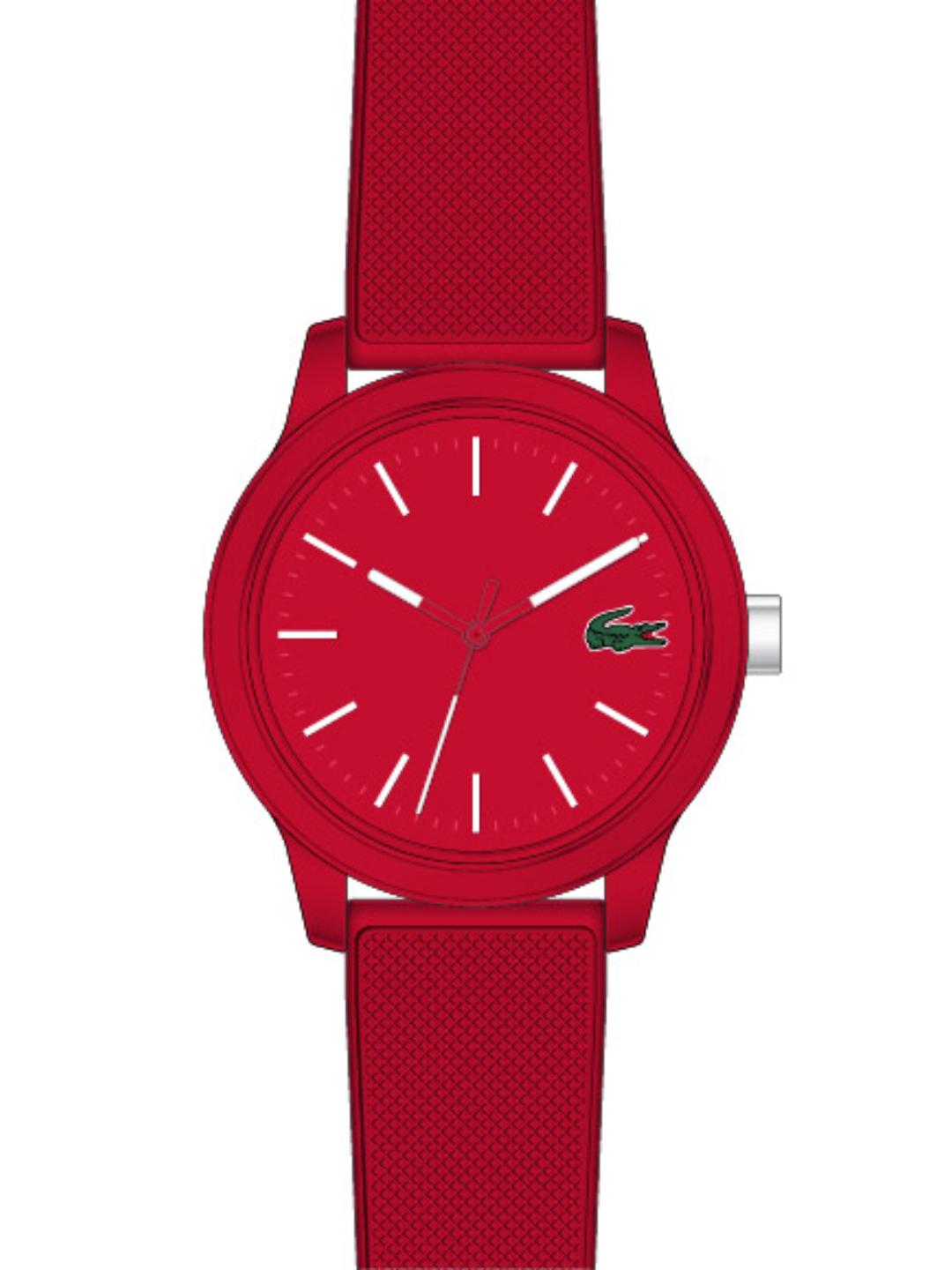 Lacoste 12.12 Red 42 mm Dial Men Analog Watch 2010988