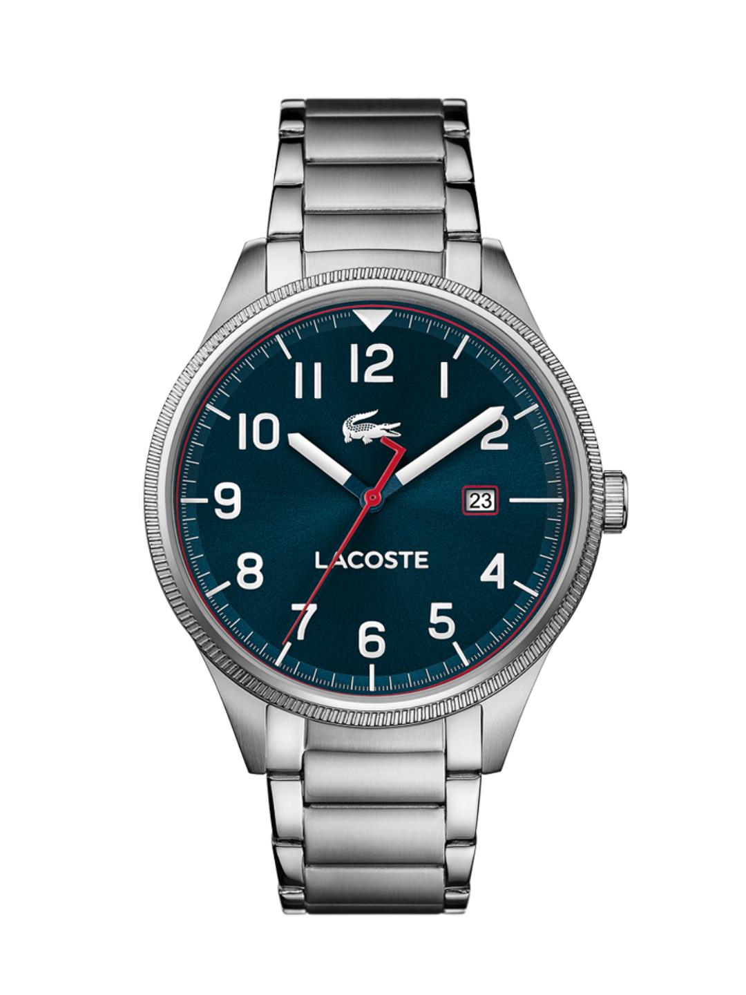 Lacoste Continental Calendar Blue 43 mm Dial Men Analog Watch 2011022