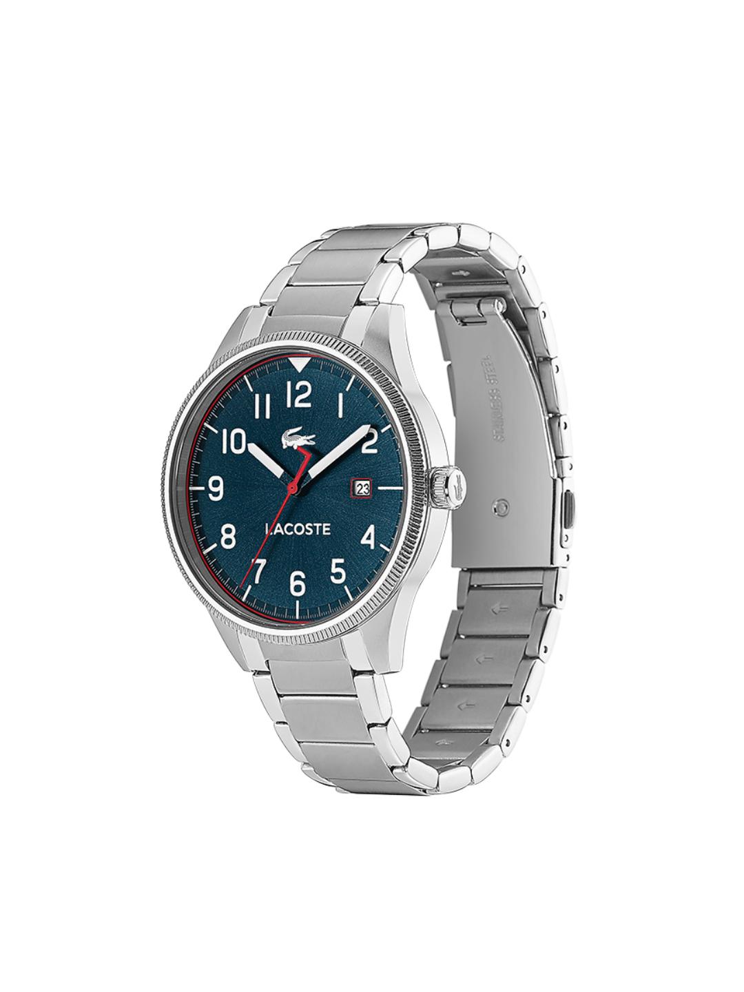 Lacoste Continental Calendar Blue 43 mm Dial Men Analog Watch 2011022