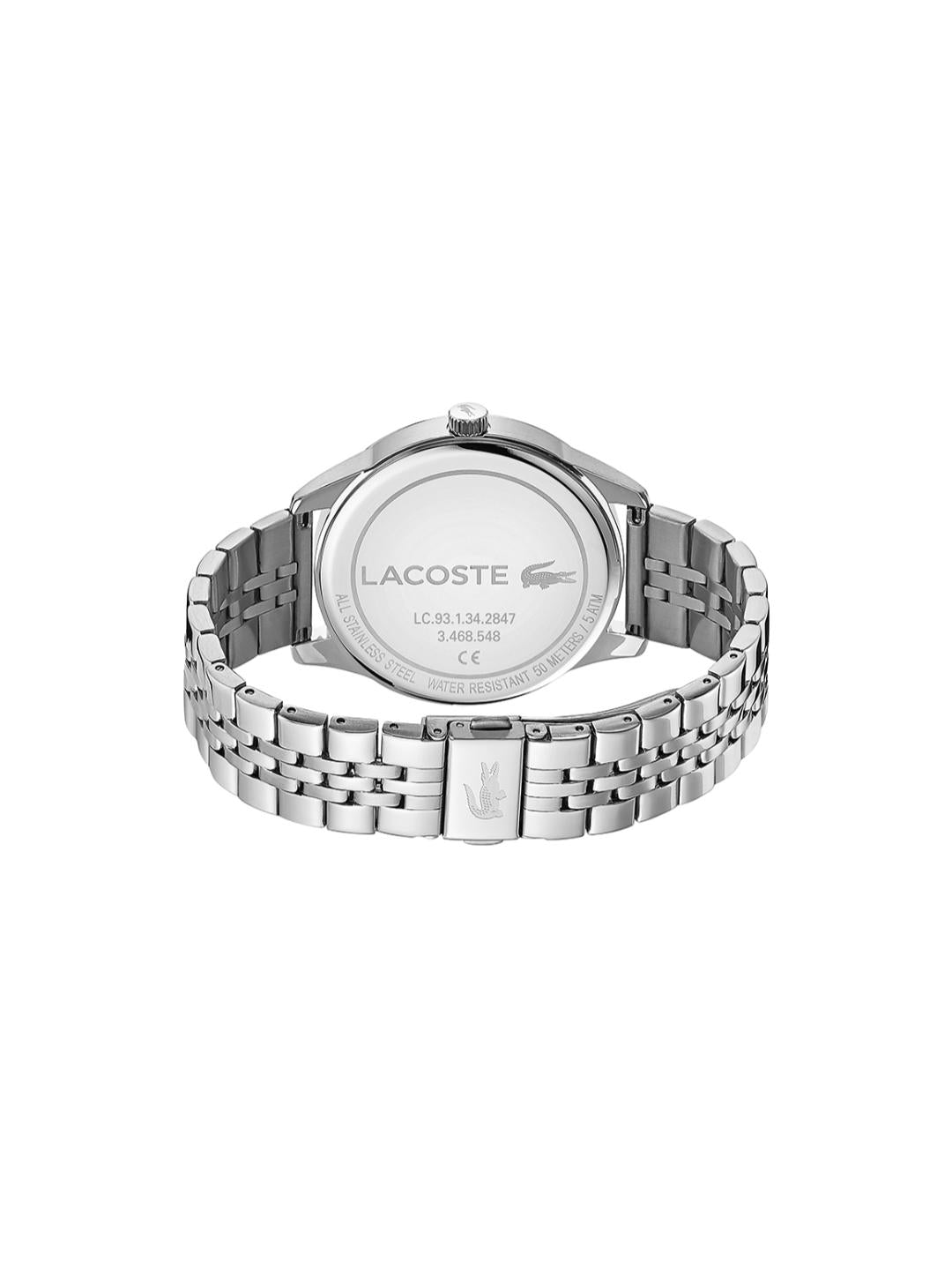 Lacoste Vienna Grey 42 mm Dial Men Analog Watch 2011073