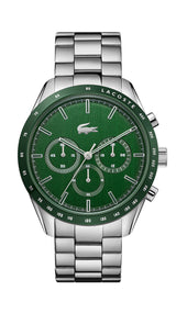 Lacoste BOSTON Qtz Fashion Chrono 42 mm Green Dial Men Watch 2011080
