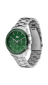 Lacoste BOSTON Qtz Fashion Chrono 42 mm Green Dial Men Watch 2011080