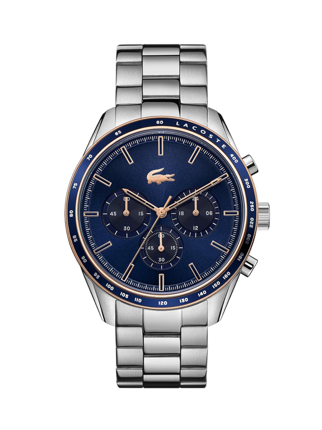 Lacoste Boston Fashion Chrono Blue 42 mm Dial Men Watch 2011081