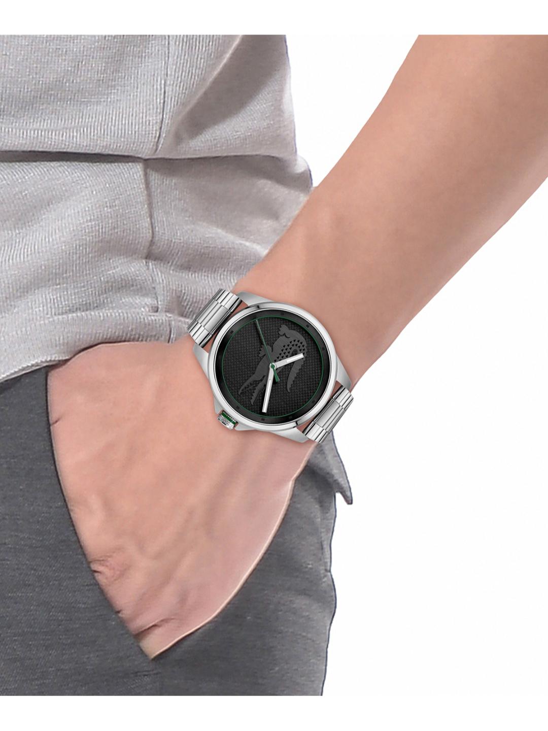 Lacoste Le Croc Black 43 mm Dial Men Analog Watch 2011131
