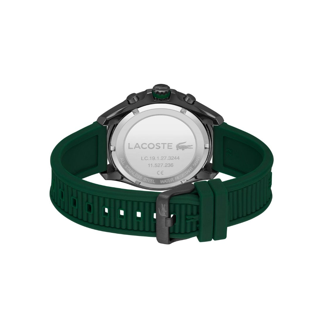 Lacoste TIEBREAKER 44 mm Black Dial Men Analog Watch 2011153