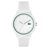 Lacoste L.12.12 42 mm White Dial Men Analog Watch 2011169