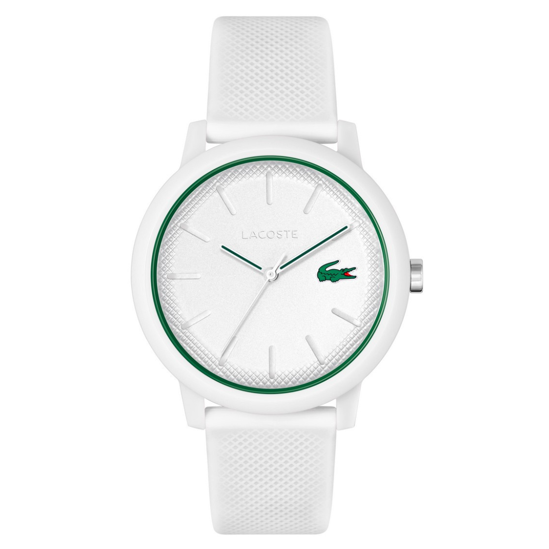 Lacoste L.12.12 42 mm White Dial Men Analog Watch 2011169