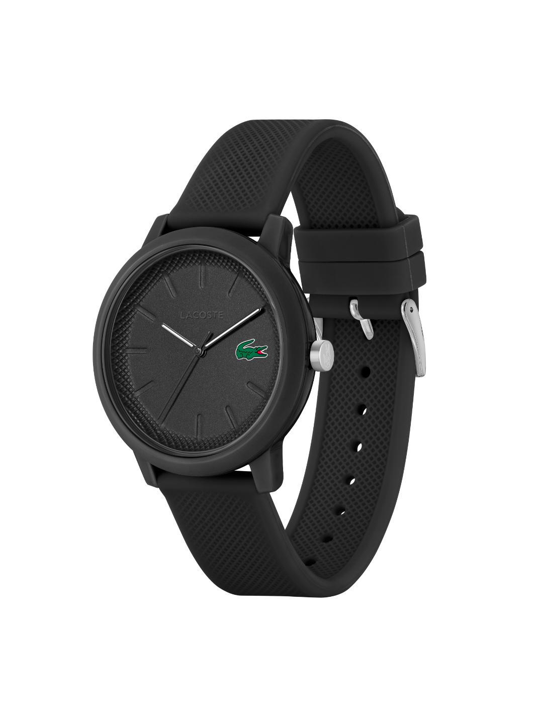 Lacoste 12.12 Black 42 mm Dial Men Analog Watch 2011171