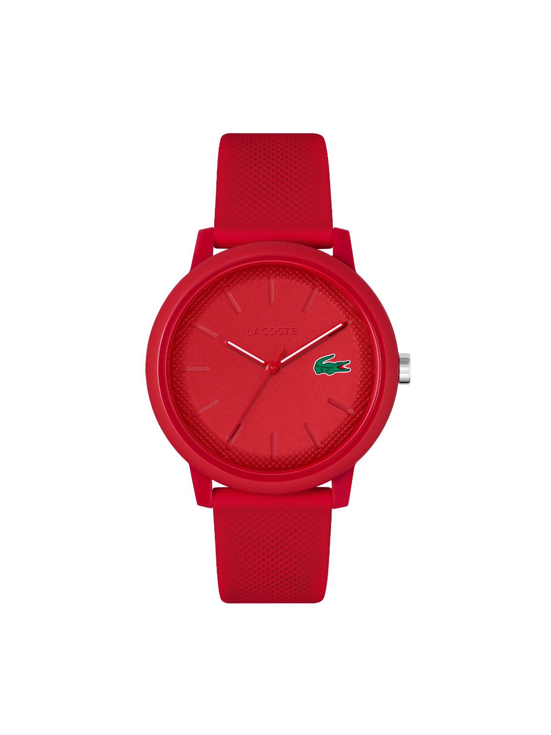 Lacoste 12.12 Red 42 mm Dial Men Analog Watch 2011173