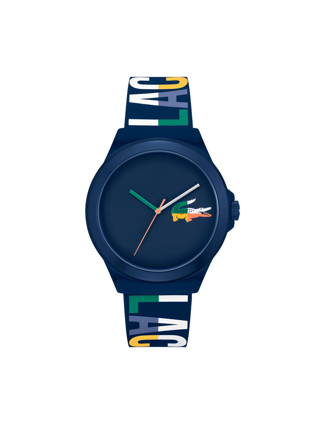 Lacoste Neocroc Blue 42 mm Dial Men Analog Watch 2011184