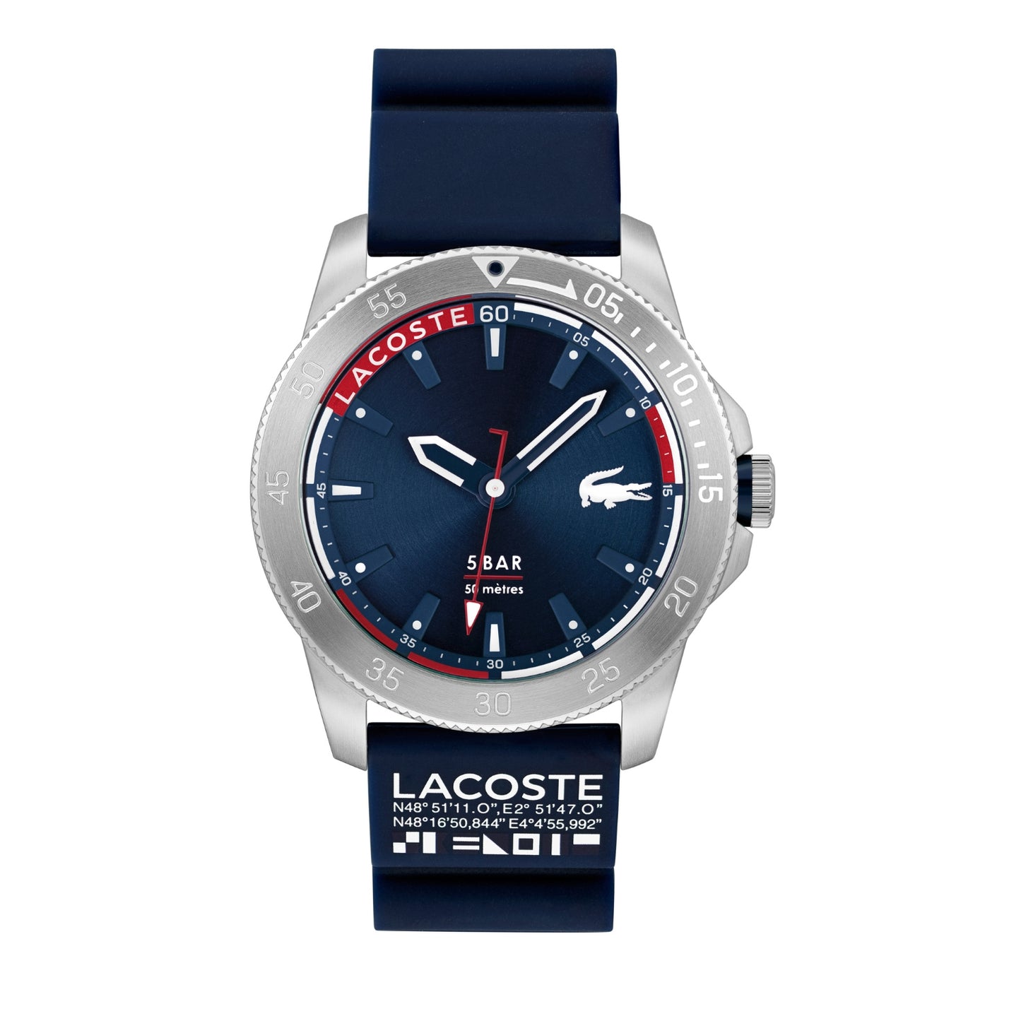 Lacoste LACOSTE REGATTA 46 mm Blue Dial Men Watch-  2011202