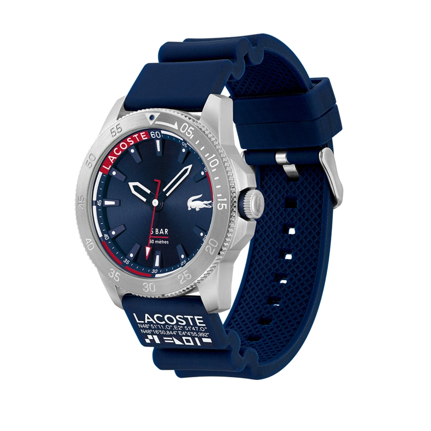 Lacoste LACOSTE REGATTA 46 mm Blue Dial Men Watch-  2011202