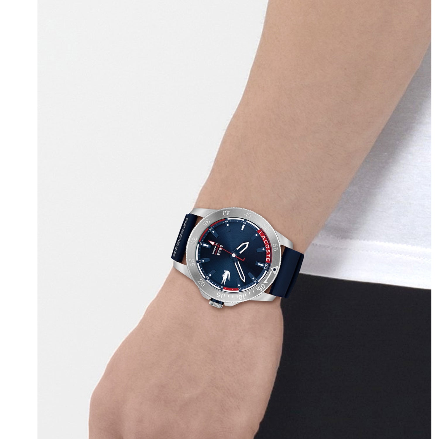 Lacoste L. REGATTA 46 mm Blue Dial Men Watch 2011202