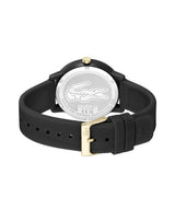 Lacoste L.12.12 Qtz Basic Black 42 mm Dial Men Watch 2011233