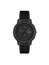 Lacoste 12.12 Chrono Fashion Black 43 mm Dial Men Watch 2011243