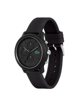 Lacoste 12.12 Chrono Fashion Black 43 mm Dial Men Watch 2011243