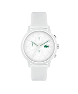 Lacoste L.12.12 CHRONO 43 mm White Dial Men Watch 2011246