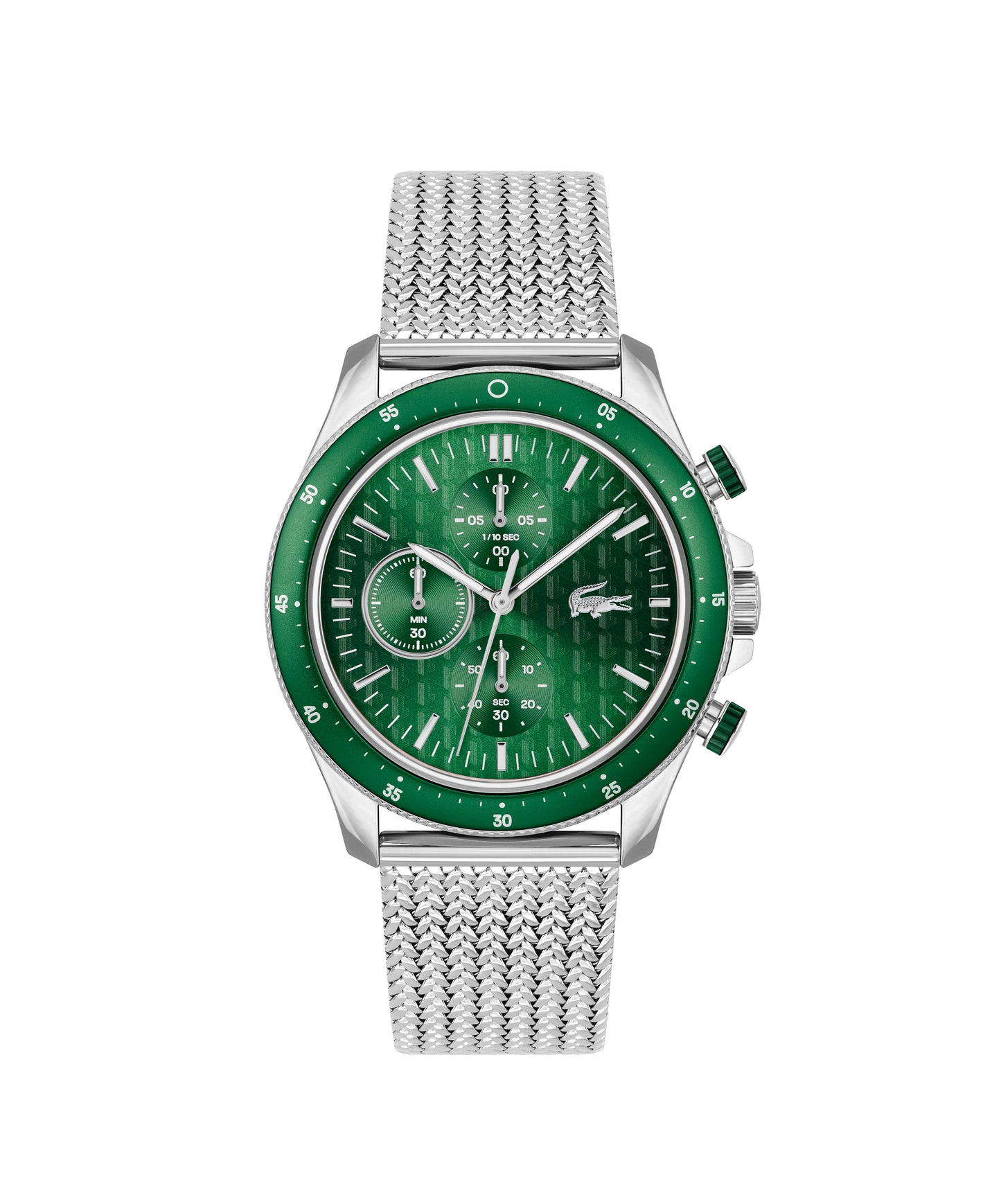 Lacoste Neo Heritage Qtz Fashion Chrono 43 mm Green Dial Men Watch- 2011255