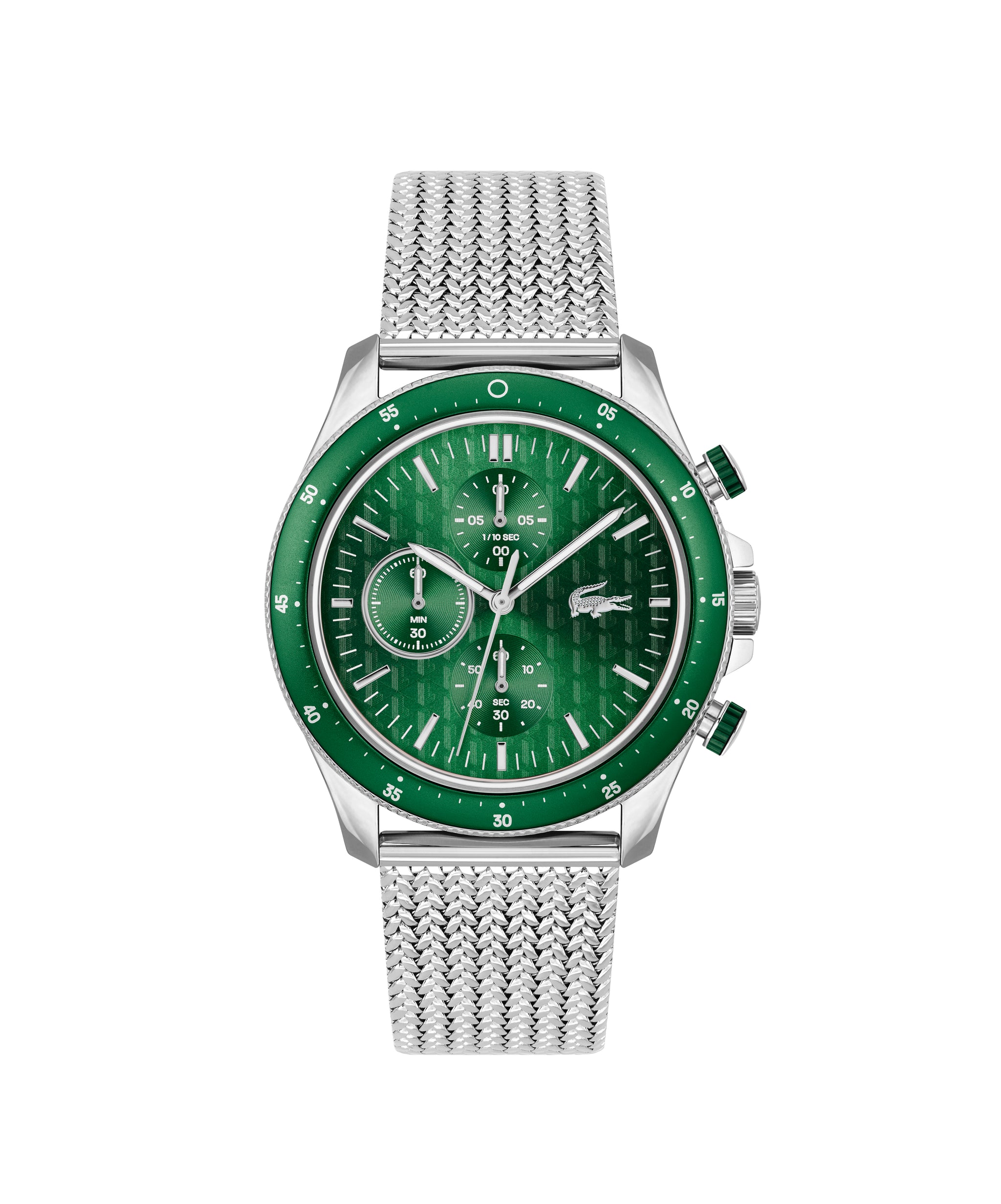 Lacoste Neo Heritage Qtz Fashion Chrono 43 mm Green Dial Men Watch 2011255