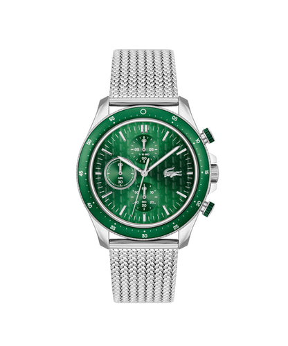 Lacoste Neo Heritage Qtz Fashion Chrono 43 mm Green Dial Men Watch- 2011255