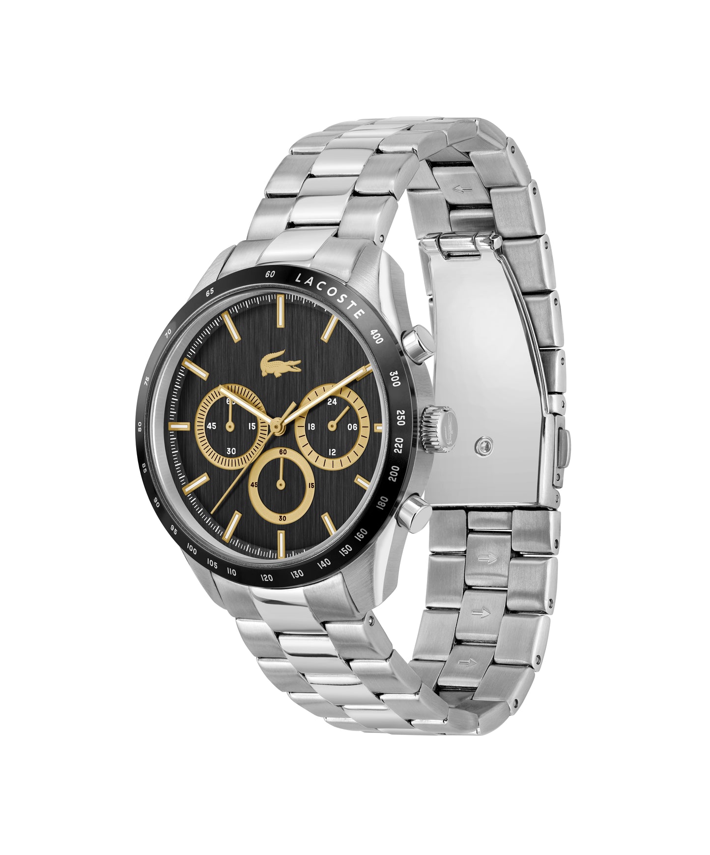 Lacoste BOSTON 42 mm Black Dial Men Watch-  2011272