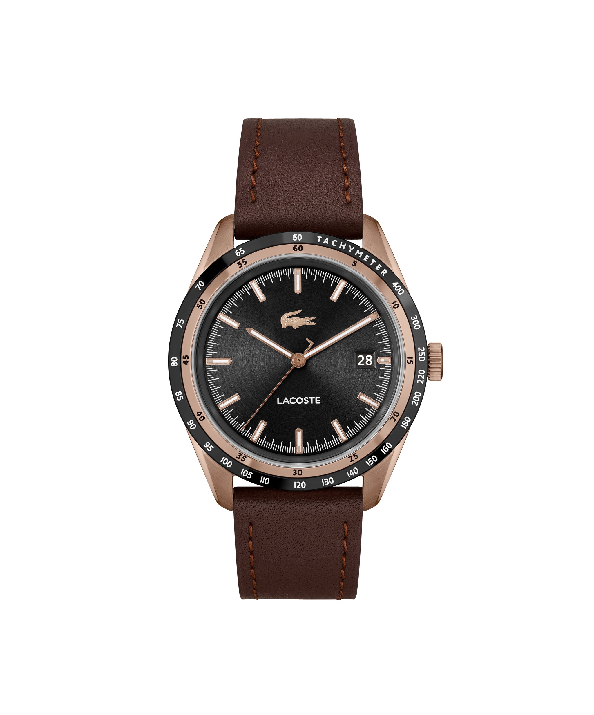 Lacoste EVERETT 40 mm Black Dial Men Watch 2011293