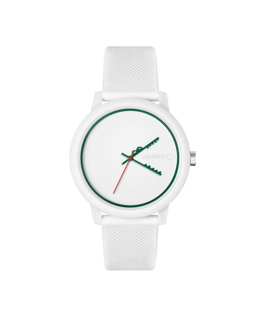 Lacoste Lacoste.12.12 Qtz Basic 42 mm White Dial Men Watch- 2011308