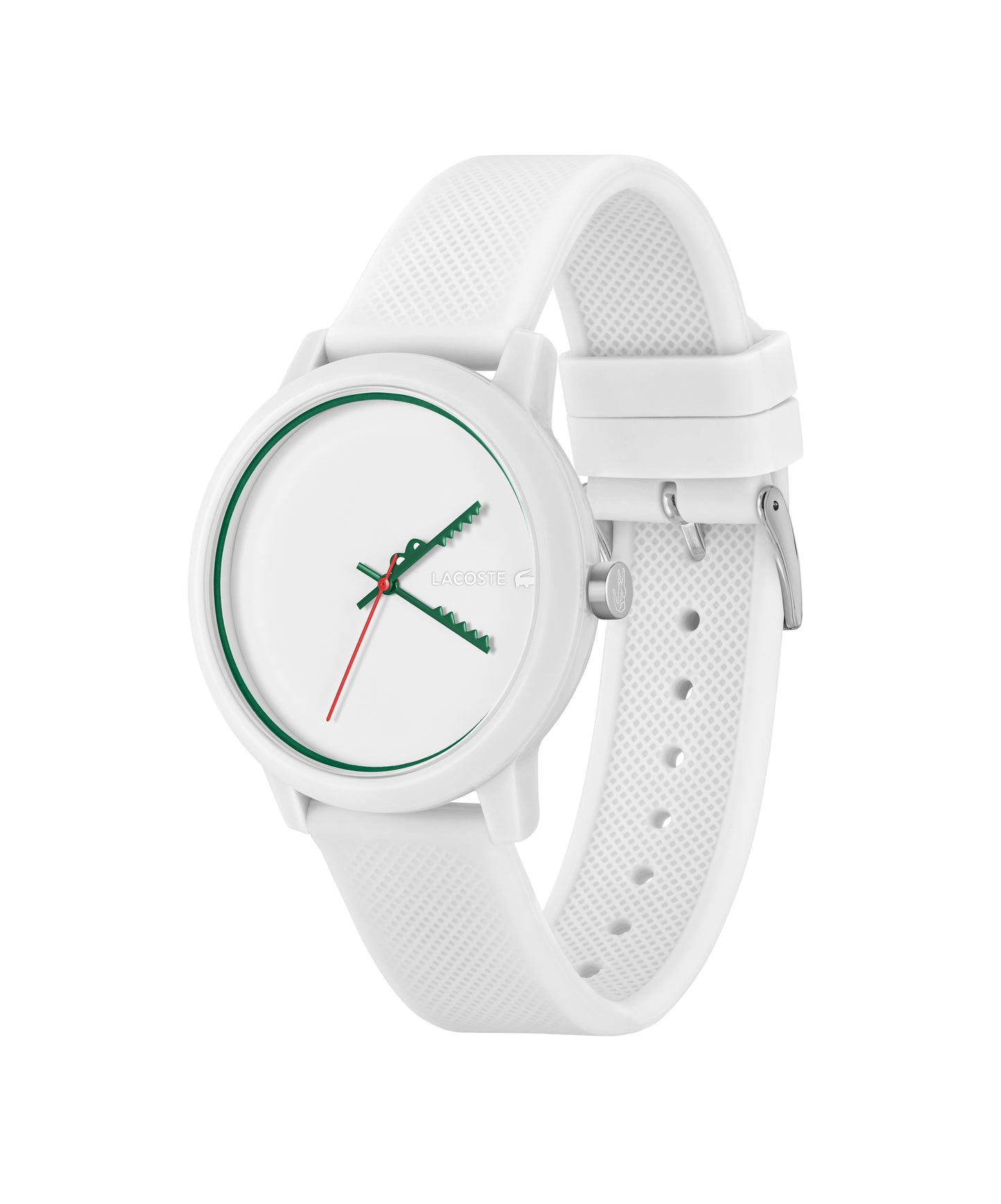Lacoste L.12.12 Qtz Basic 42 mm White Dial Men Watch 2011308