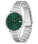 Lacoste CROCORIGIN 40.5 mm Green Dial Men Watch 2011311