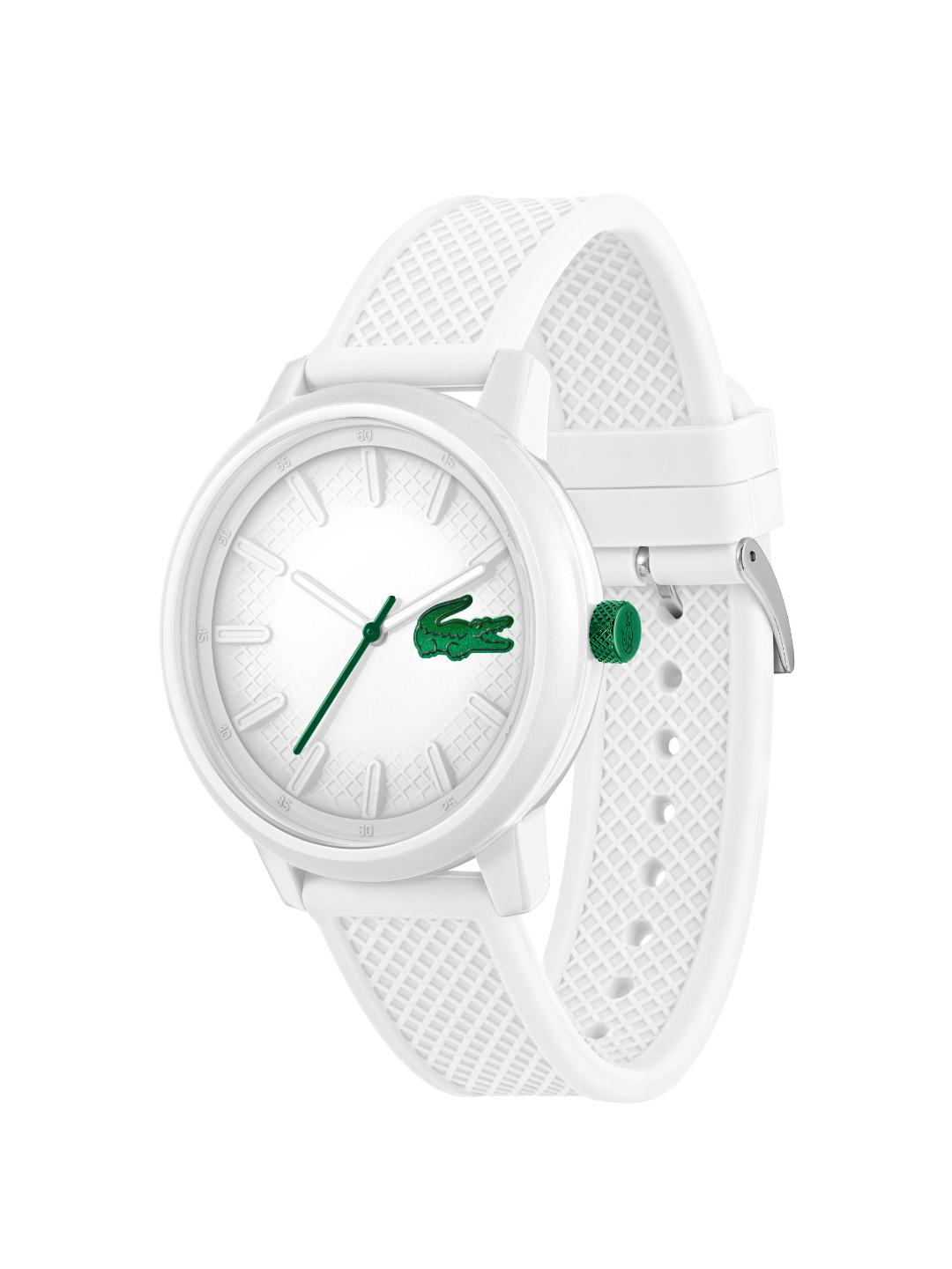 Lacoste 12.12 White 48 mm Dial Men Analog Watch 2011315