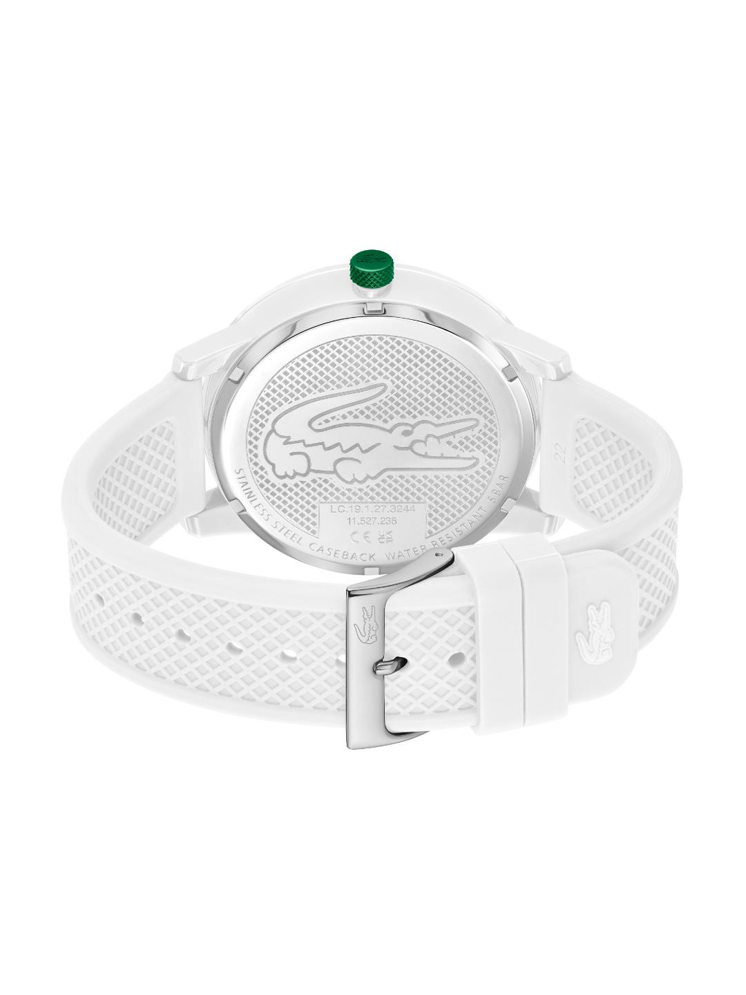 Lacoste 12.12 White 48 mm Dial Men Analog Watch 2011315