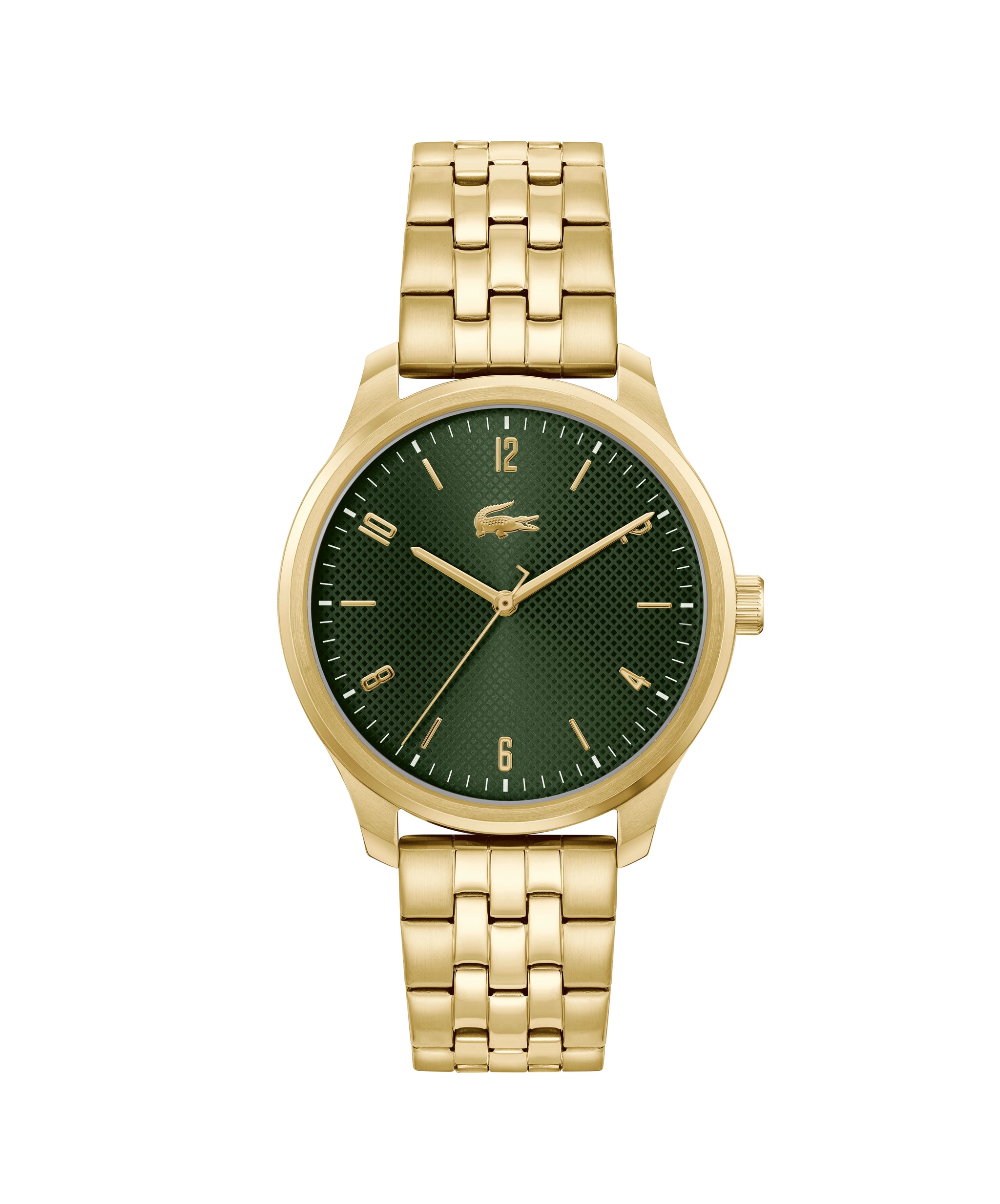 Lacoste LISBON 42 mm Green Dial Men Watch 2011326