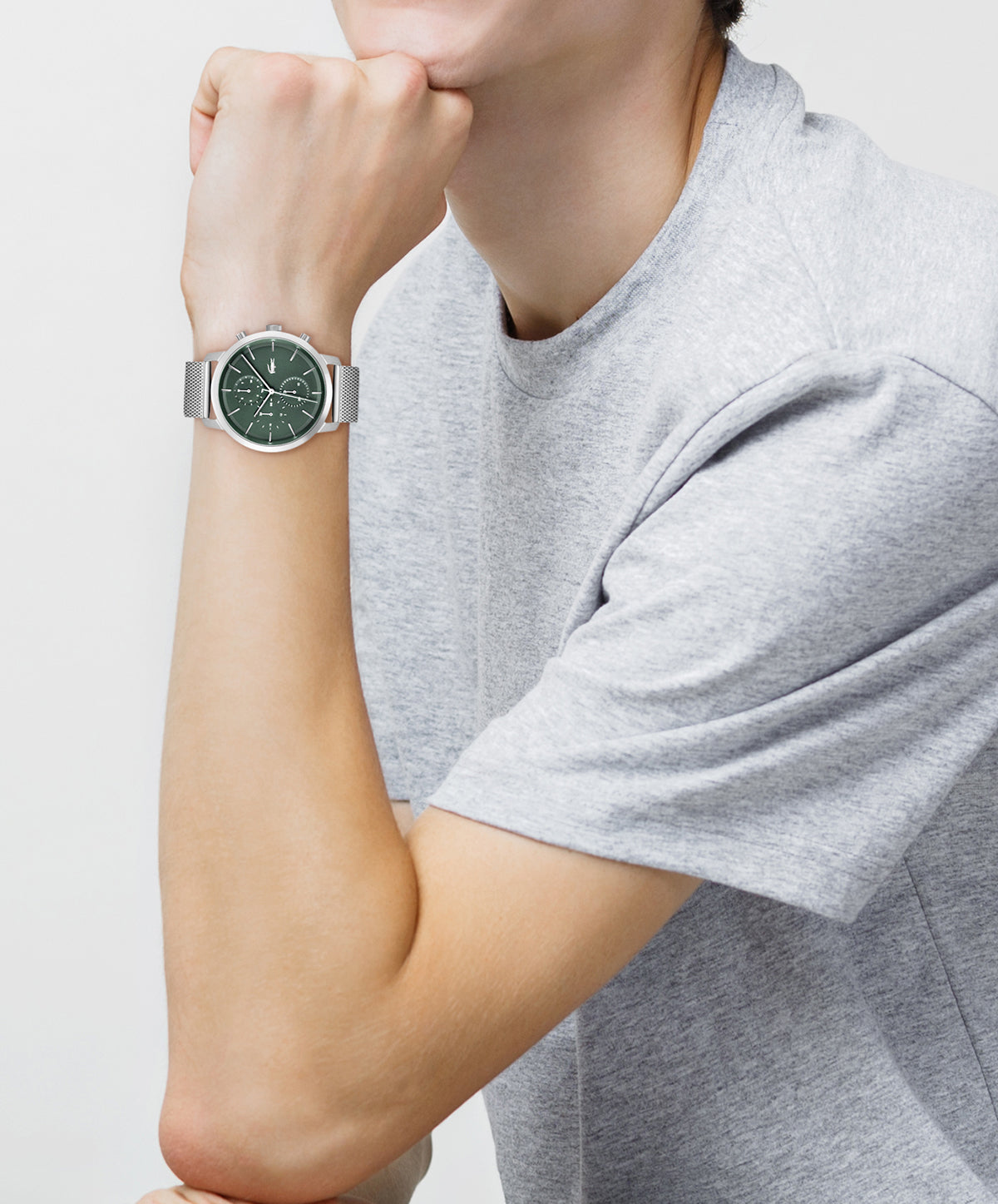 Lacoste REPLAY 44 mm Green Dial Men Watch 2011338
