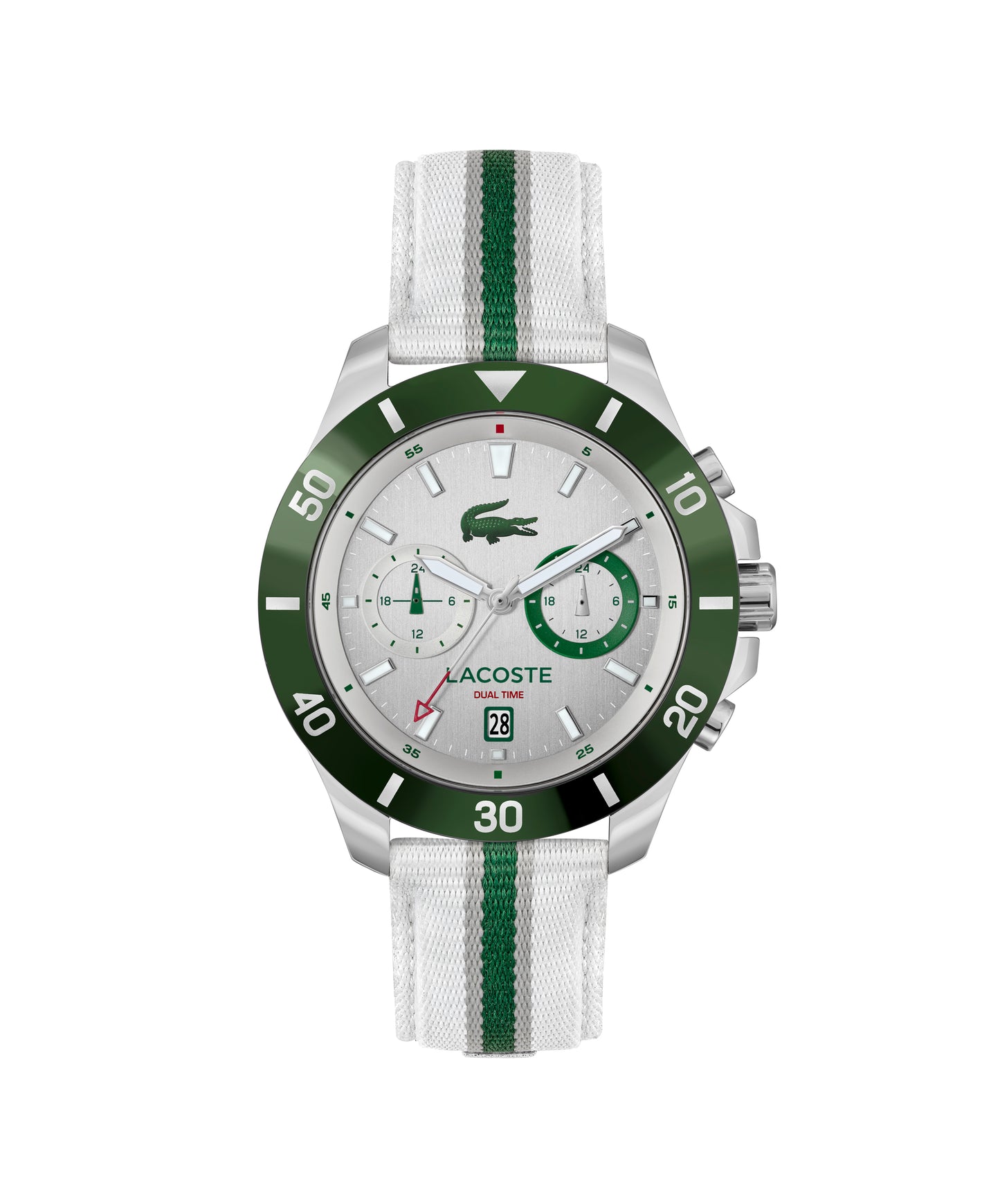 Lacoste TORONGA 44 mm Silver Dial Men Watch 2011340