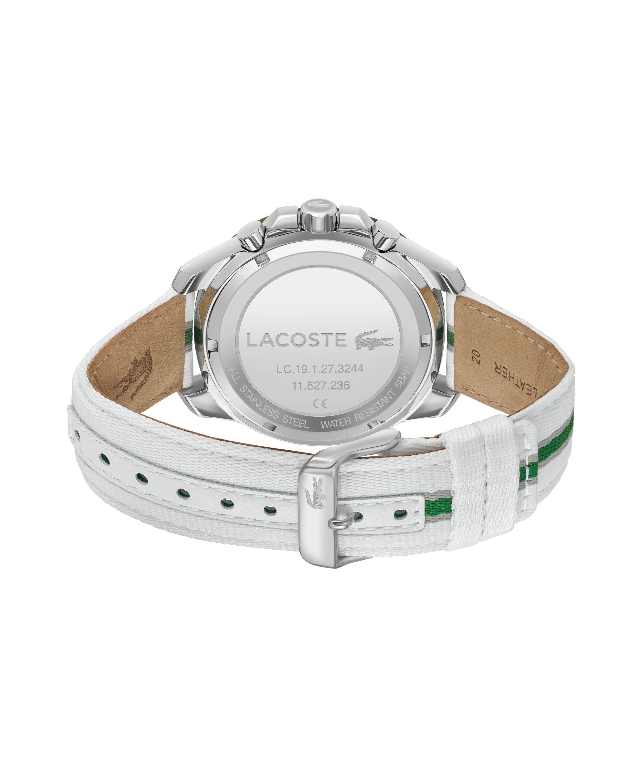 Lacoste TORONGA 44 mm Silver Dial Men Watch 2011340